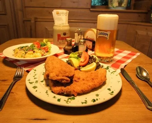 Schnitzel Schnitzel im Chadim